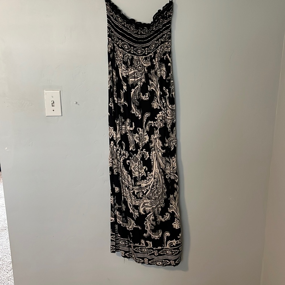 Tube top dress